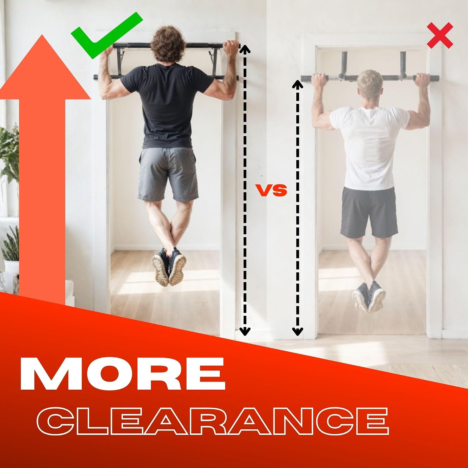 All-in-One Doorway Pull-Up and - Door Pull Up Bar No Screw 评论和价格